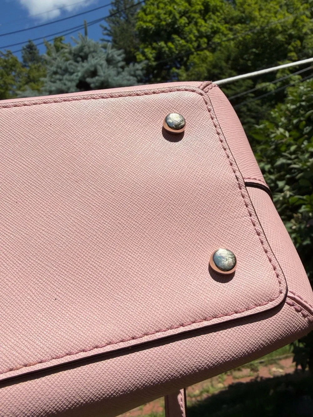 Kate Spade New York Pink Cedar Street Maise Satchel Crossbody GUC
